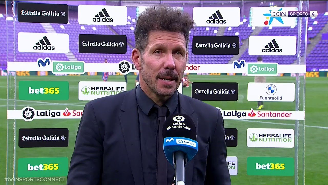 Simeone - " Que salga campeón el Atleti es diferente" background