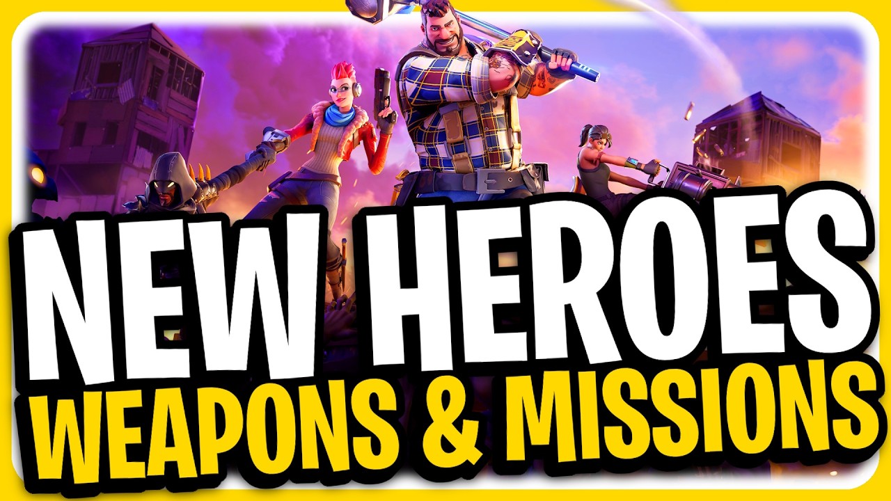 STW is Getting *NEW* Missions, Heroes & Weapons!