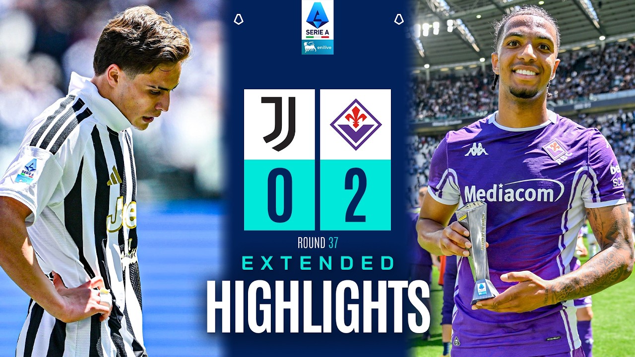 JUVENTUS-FIORENTINA 0-2 | EXTENDED HIGHLIGHTS | SERIE A 2025/26