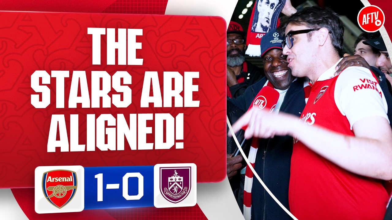 The Stars Are Aligned, We’re Winning The League! (Belgium & Adam) | Arsenal 1-0 Burnley
