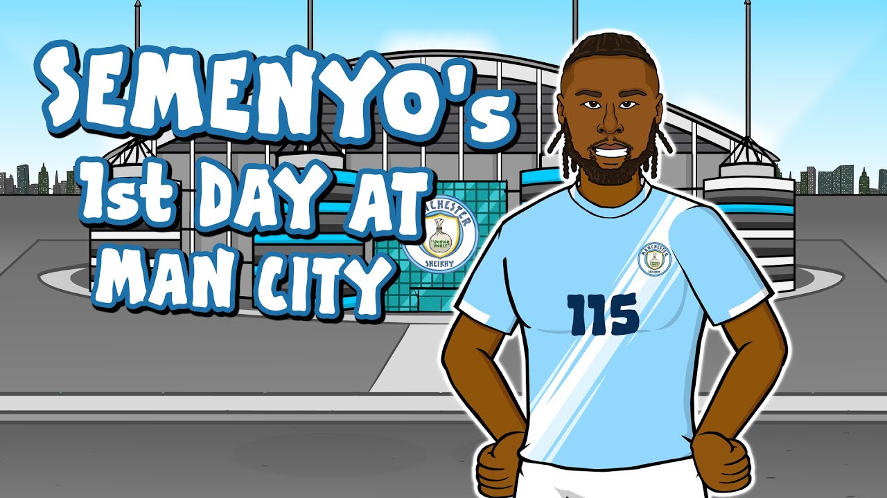 SEMENYO's 1st Day at Manchester City! background