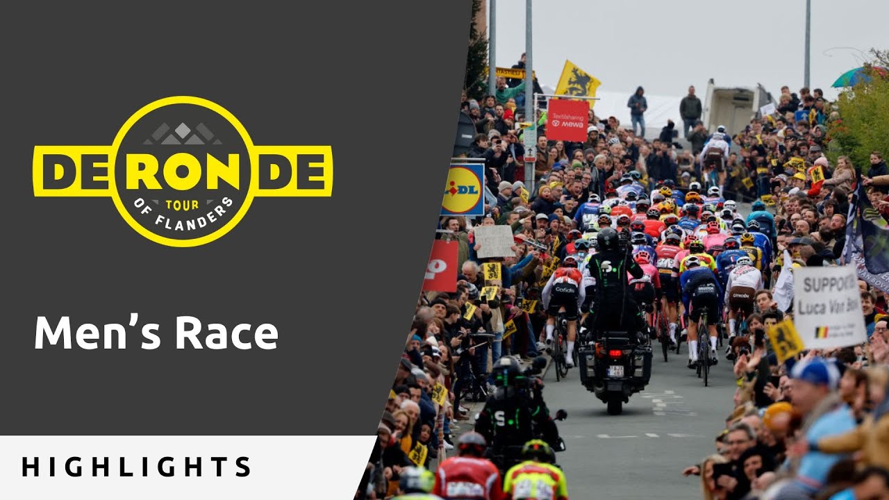 Tour of Flanders 2024 Men's Highlights background
