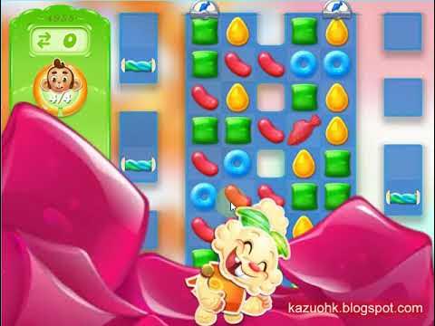 Candy Crush Jelly Saga Level 4955 ✅ No boosters ✔ Walkthrough Gameplay