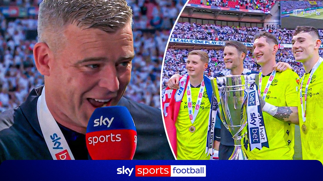 "I'm honoured to be coach" 🥹 | Steven Schumacher FULL reaction to Bolton promotion to Championship!