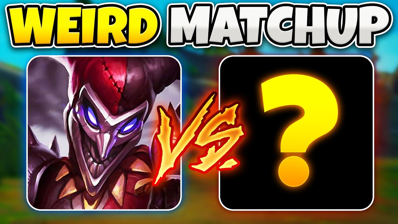 I wasn't expecting THIS top lane matchup... background