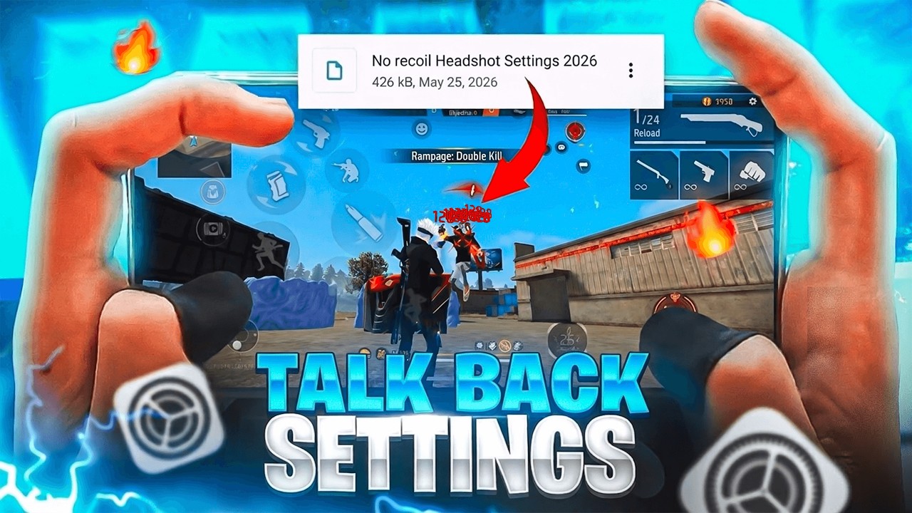 God Level Android Mobile Settings | Auto Headshot Setting | Free Fire Talk Back Setting | Free Fire