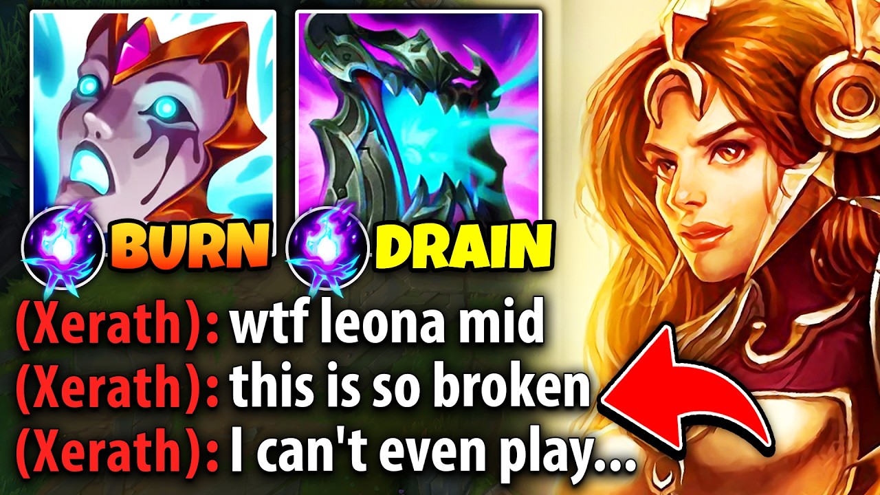 The enemy team thought I was trolling with Leona mid lane... then I carried