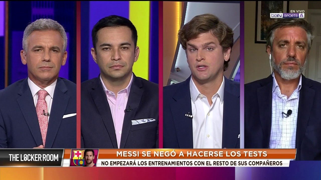 ¿Está en rebeldía Messi con el Barcelona? background