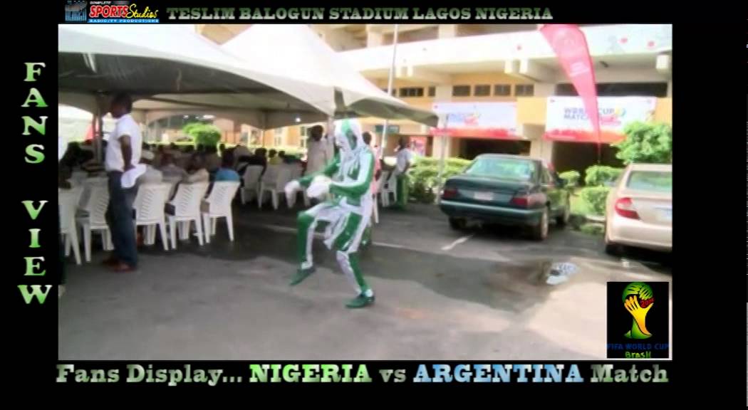 Lagbaja- Show -Soccer- Skills background