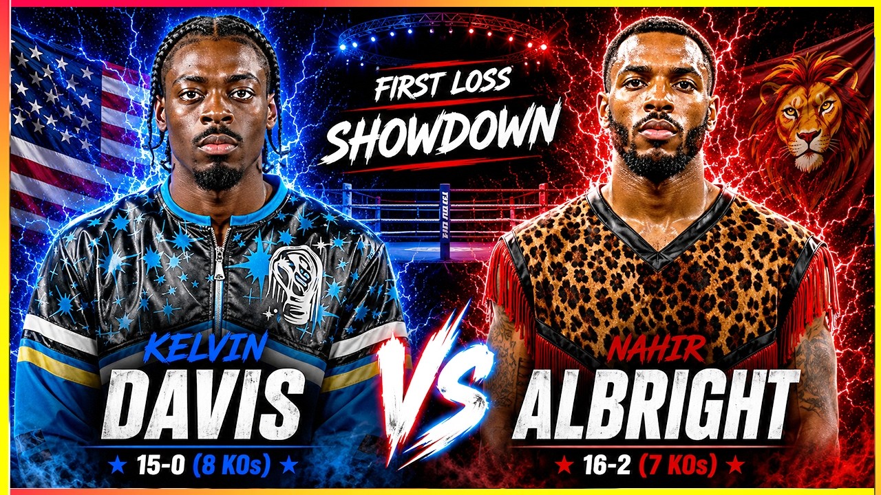 BRUTAL LOSS That Shocked The World | Kelvin Davis vs Nahir Albright background
