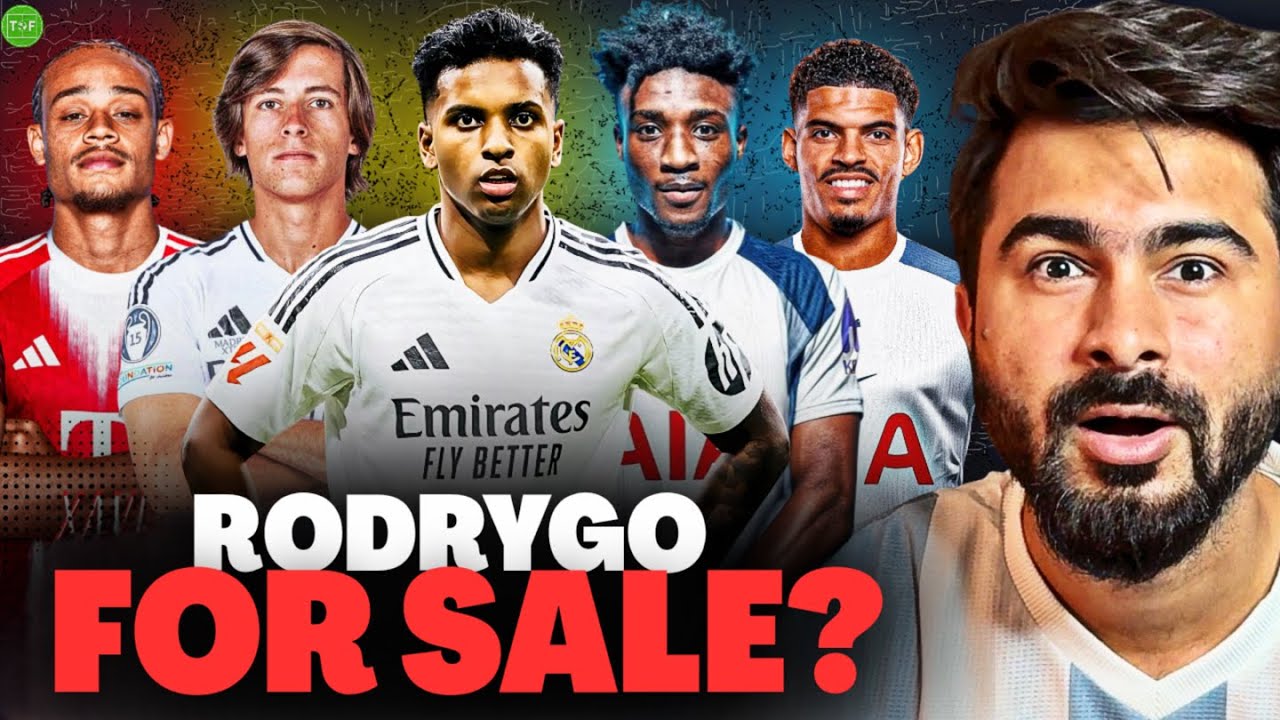 Rodrygo Problem at Madrid | Carreras Tactical Fit | Rashford, Kudus & Simmons Latest background