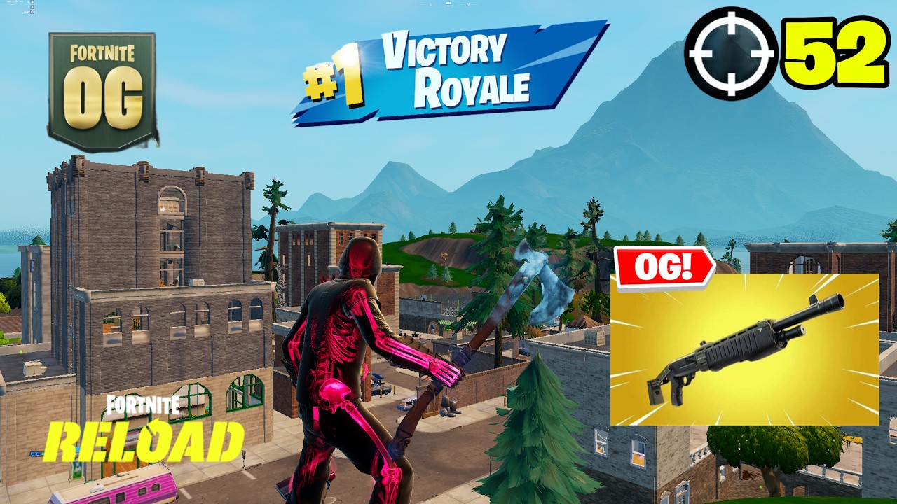 52 Elimination Solo "RELOAD” Gameplay Wins (Fortnite Chapter 7 PS5 Controller)