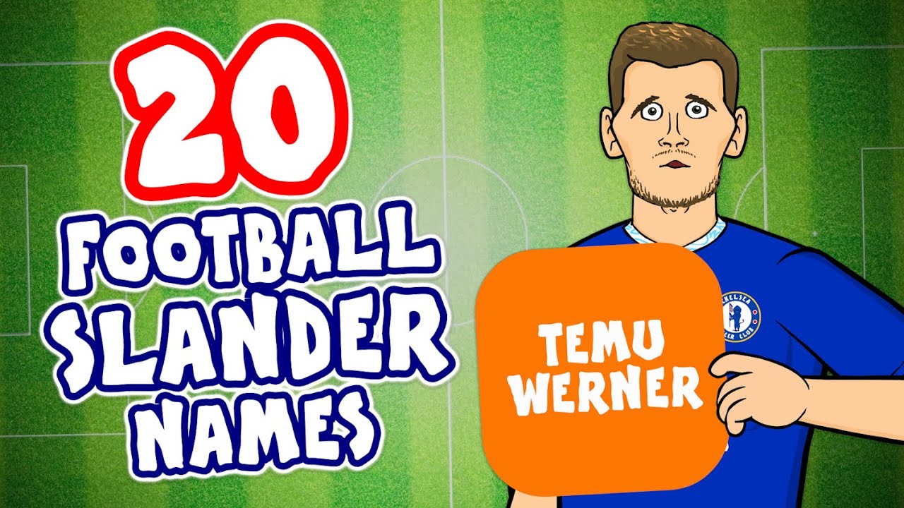 20 FOOTBALL SLANDER NAMES😂 background