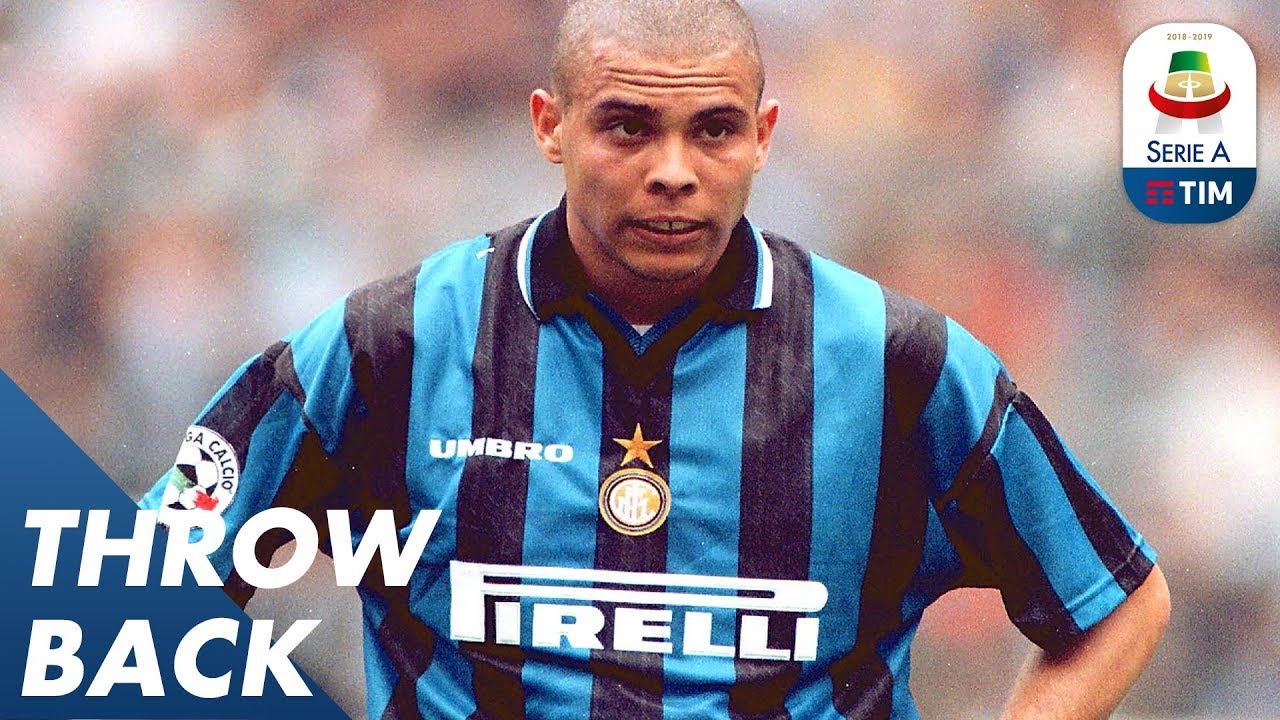 Ronaldo's Top 10 Goals In The League | Throwback | Serie A background
