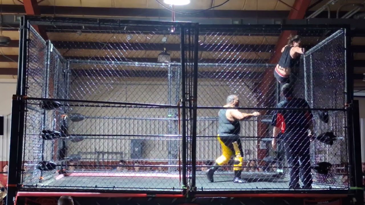 Jared Kripke vs BoBo Brazil Jr (Steel Cage Match) - IPW 5/9/26