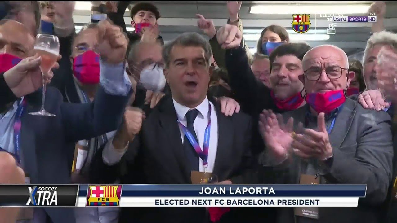 Joan Laporta Elected As FC Barcelona's Next President background