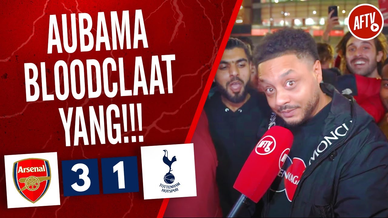 Arsenal 3-1 Tottenham | Aubama Bloodclaat YANG!!! (Troopz) background