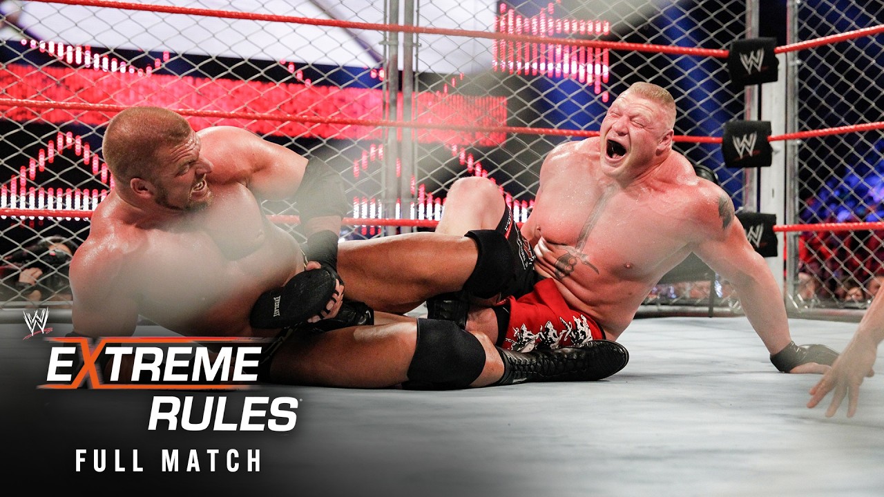 FULL MATCH: Triple H vs. Brock Lesnar | Steel Cage Match: WWE Extreme Rules 2013