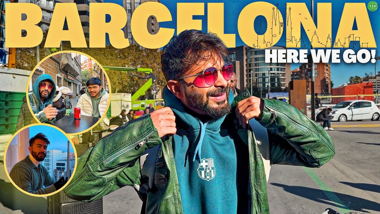 We Are In Barcelona | TFHD X Markaroni | Spain Vlog Day 5 background