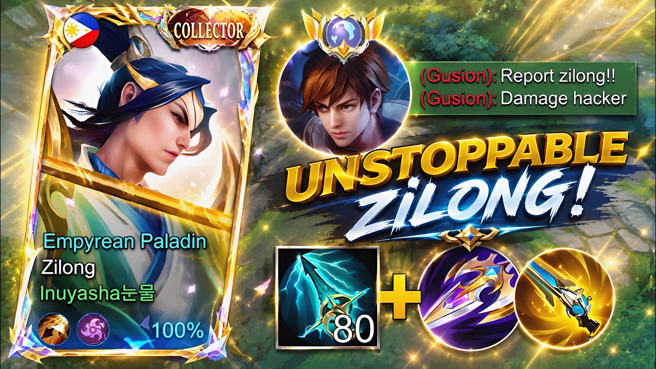 ZILONG NEW 1 SHOT BUILD 2026 π± INSTANT DELETE!! (zilong best build 2026)