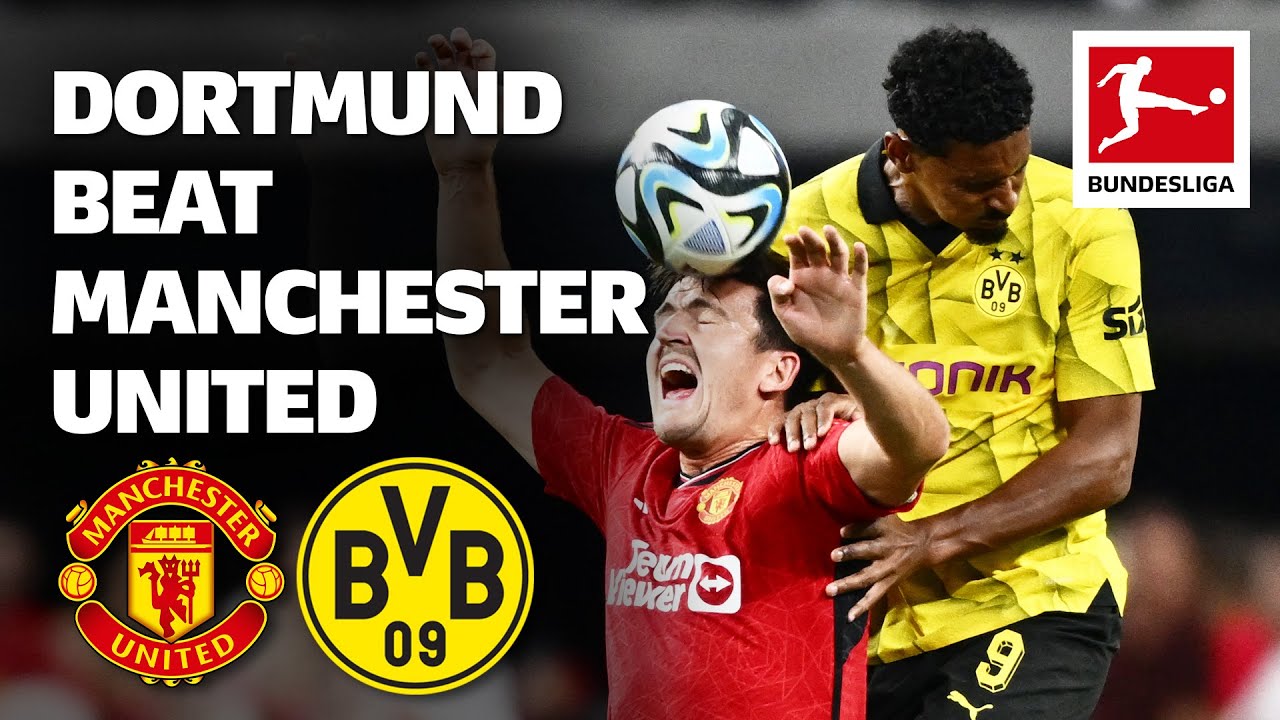 Manchester United vs. Borussia Dortmund | 2-3 | Highlights background