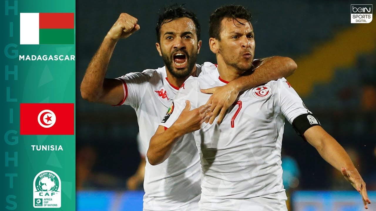 HIHGLIGHTS: Madagascar vs Tunisia backdrop