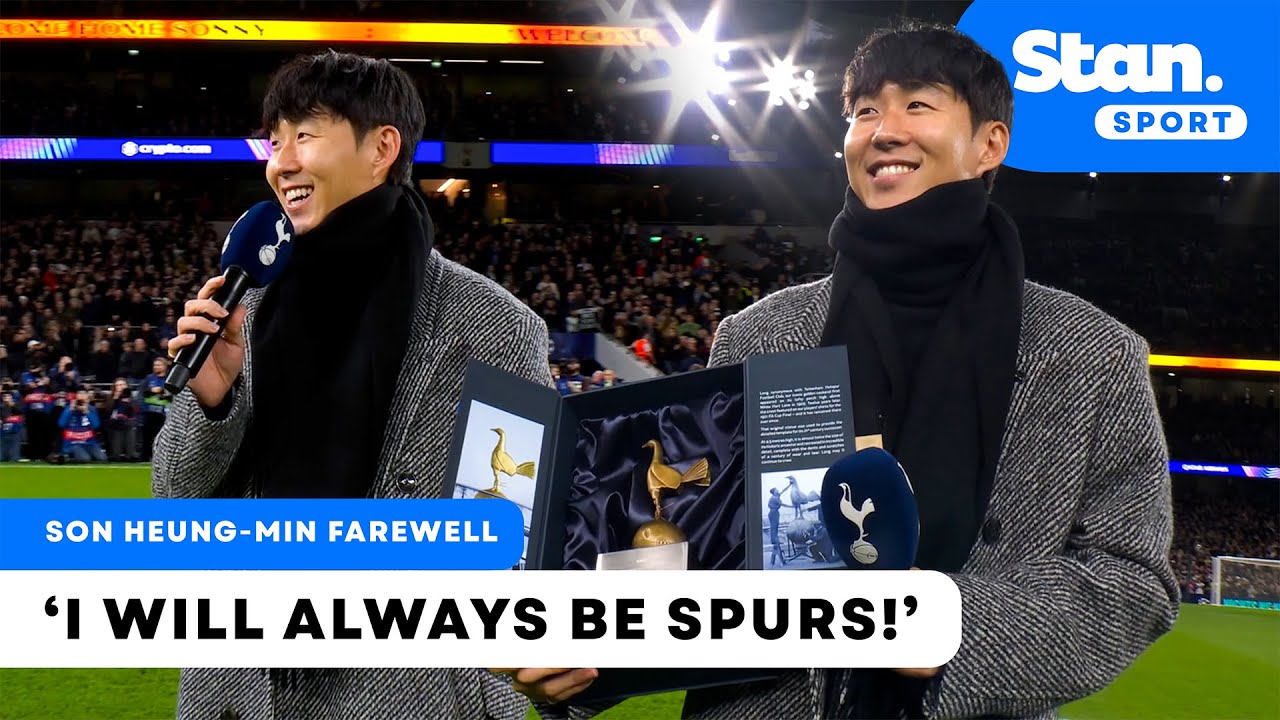 FAREWELL for Son Heung-min at Tottenham Hotspur Stadium π₯Ή COME ON YOU SPURS!