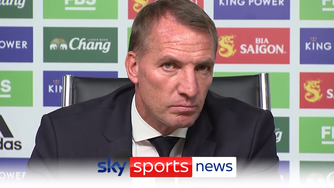 Brendan Rodgers responds to Wesley Fofana's Instagram post backdrop