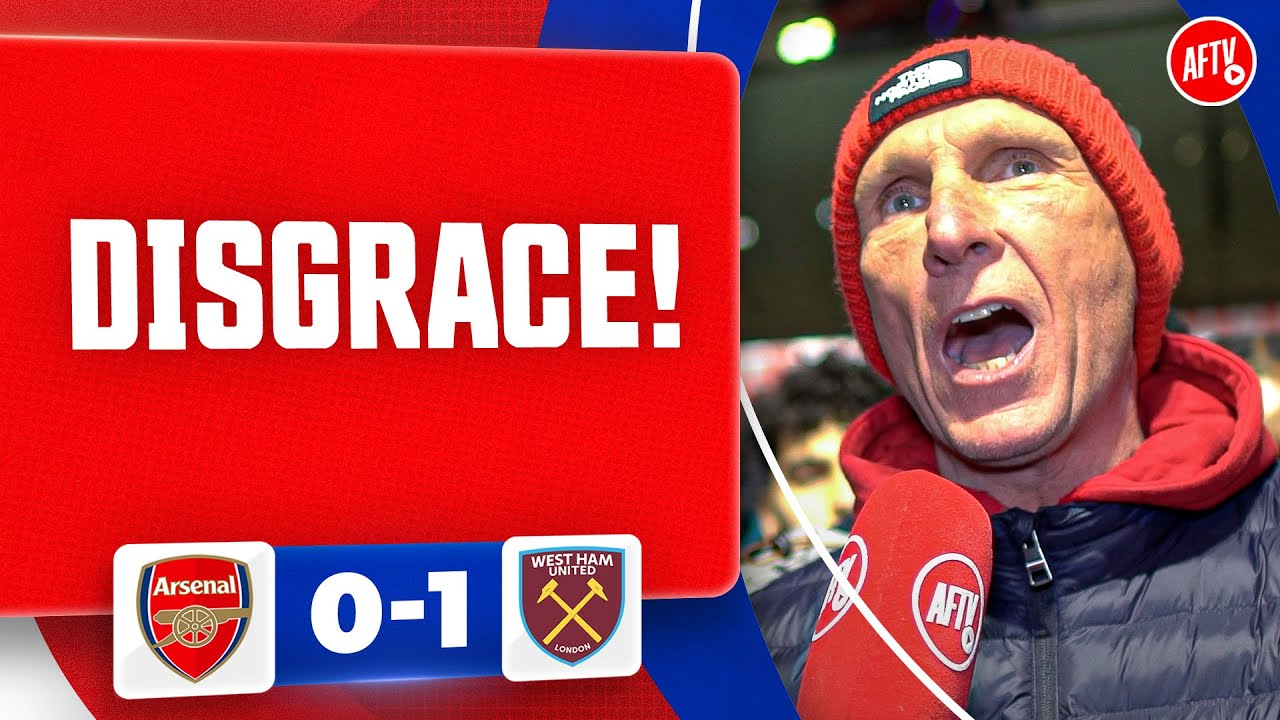A DISGRACE!!! (Angry Lee Judges) | Arsenal 0-1 West Ham background