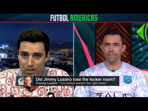 Did Jimmy Lozano lose the Mex National Team locker room after USMNT loss? #futbolamericas background