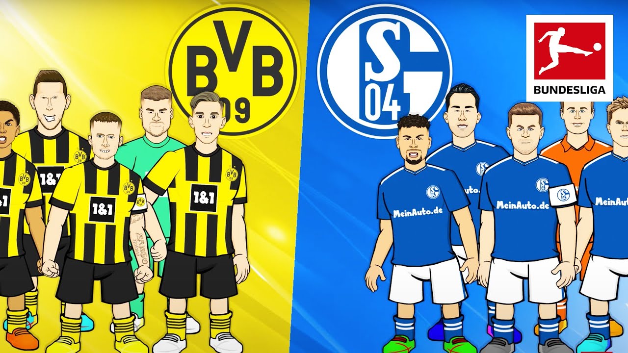 Dortmund ЁЯЯб vs. Schalke ЁЯФ╡ | The Mother of all Derbies | Powered by 442oons background