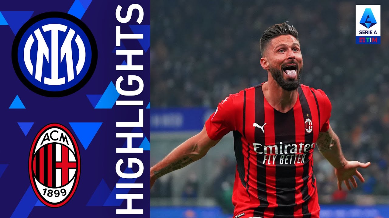 Inter 1-2 Milan | Giroud trascina il Milan in una rimonta mozzafiato | Serie A TIM 2021/22 backdrop