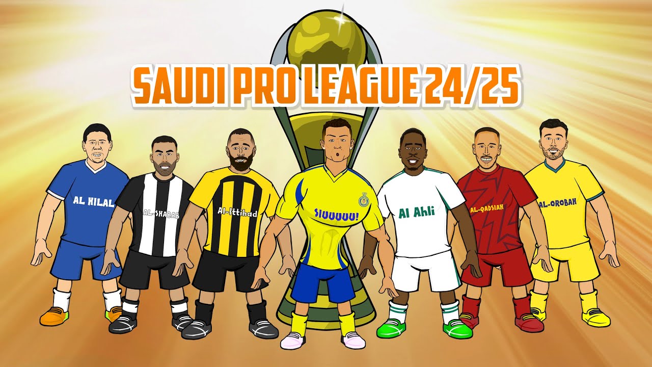 SAUDI PRO LEAGUE🏆 Season 24/25 background