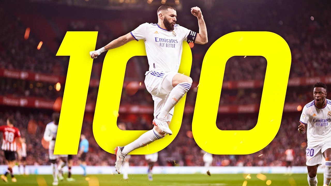 100 Best Goals Of 2021/2022 Season background