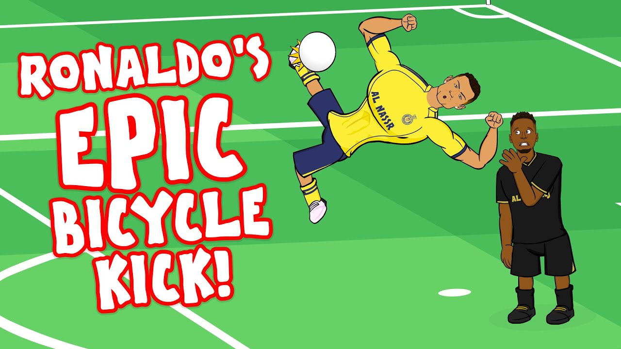 RONALDO'S EPIC BICYCLE KICK🔥 backdrop