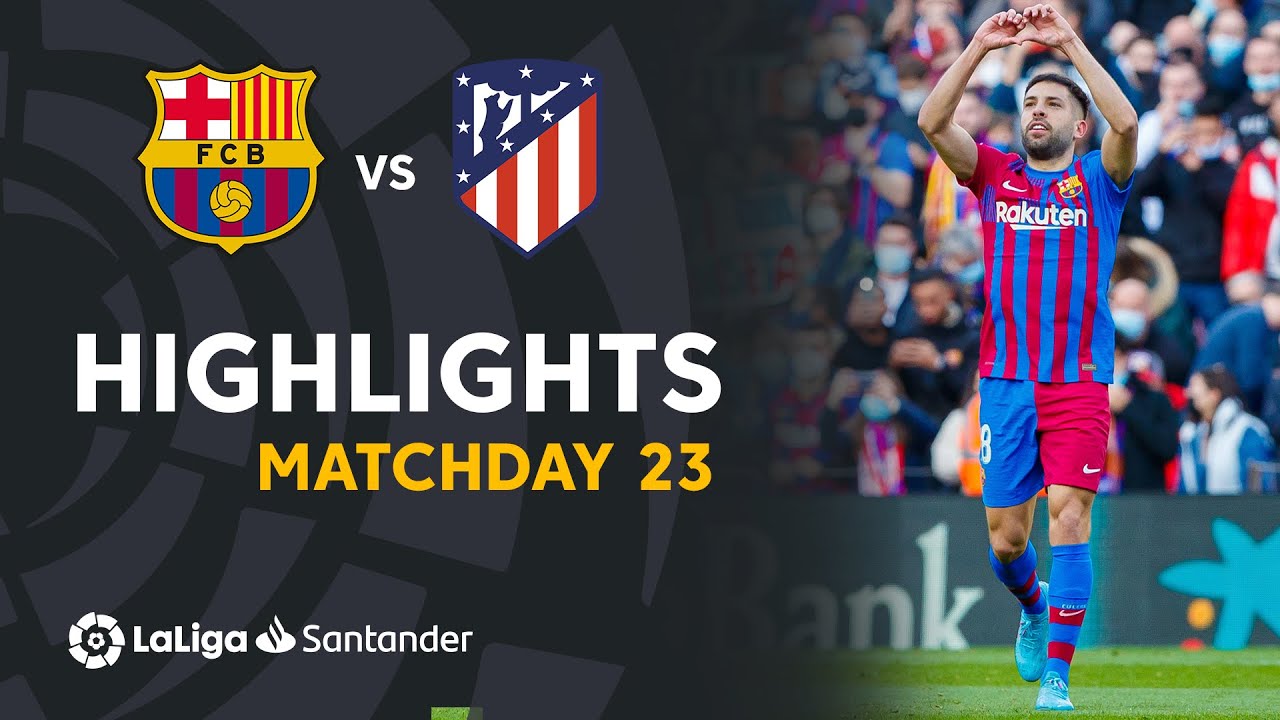 Resumen de FC Barcelona vs Atlético de Madrid (4-2) background