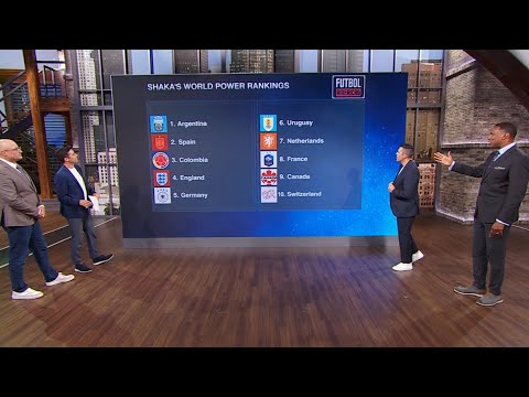 Euros & Copa America Power Rankings! #futbolamericas backdrop