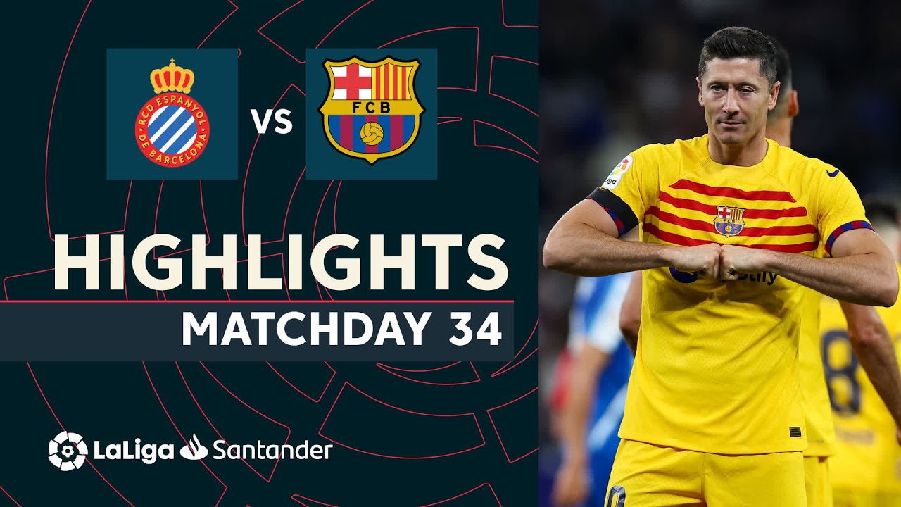Resumen de RCD Espanyol vs FC Barcelona (2-4) background