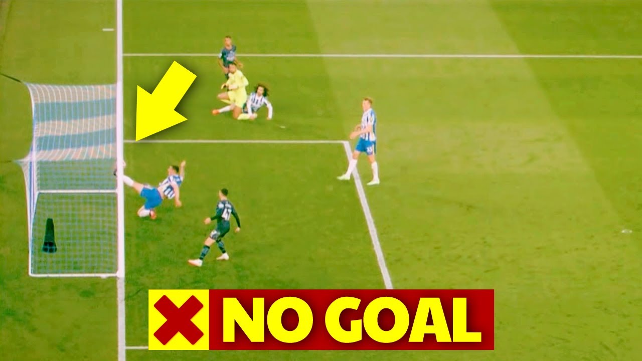 30 Best Goal-Line Clearances In Football 2021 background