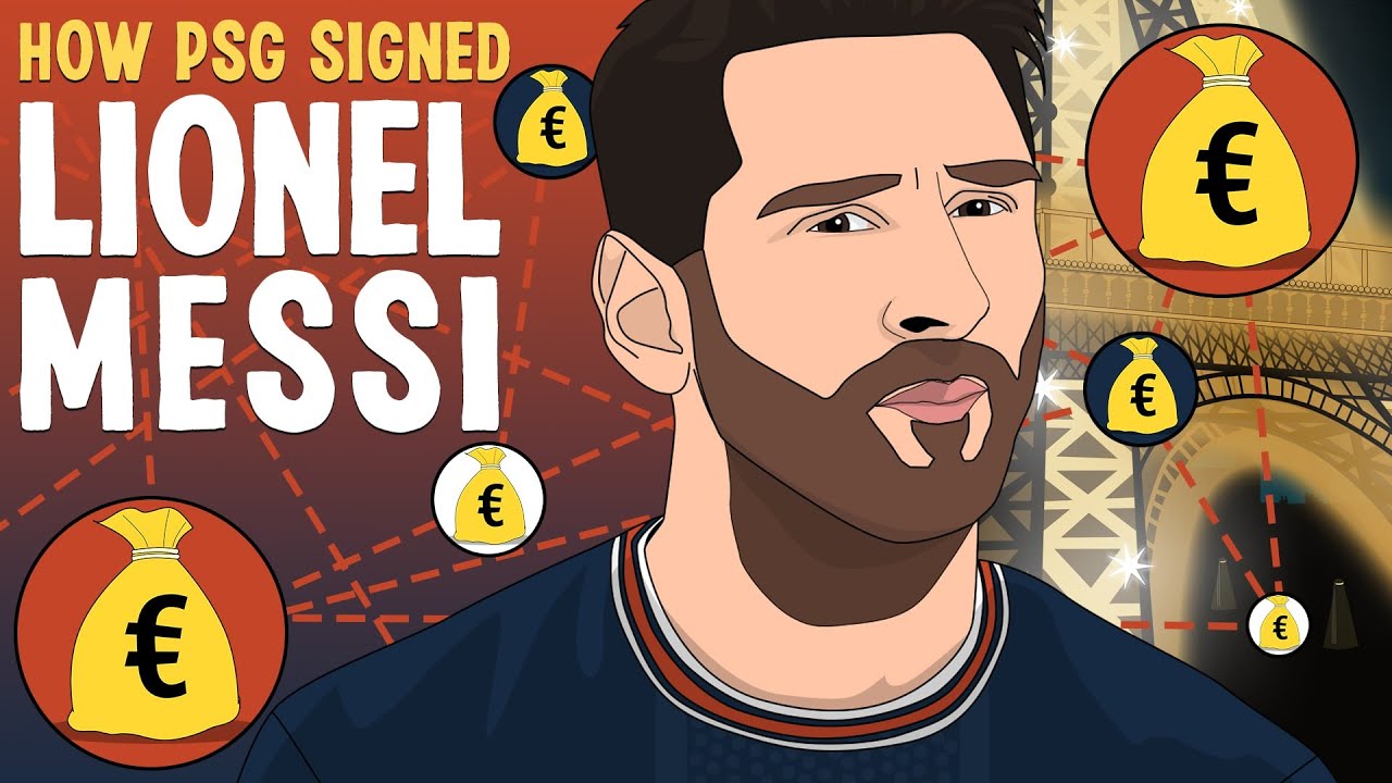 How PSG signed Lionel Messi background