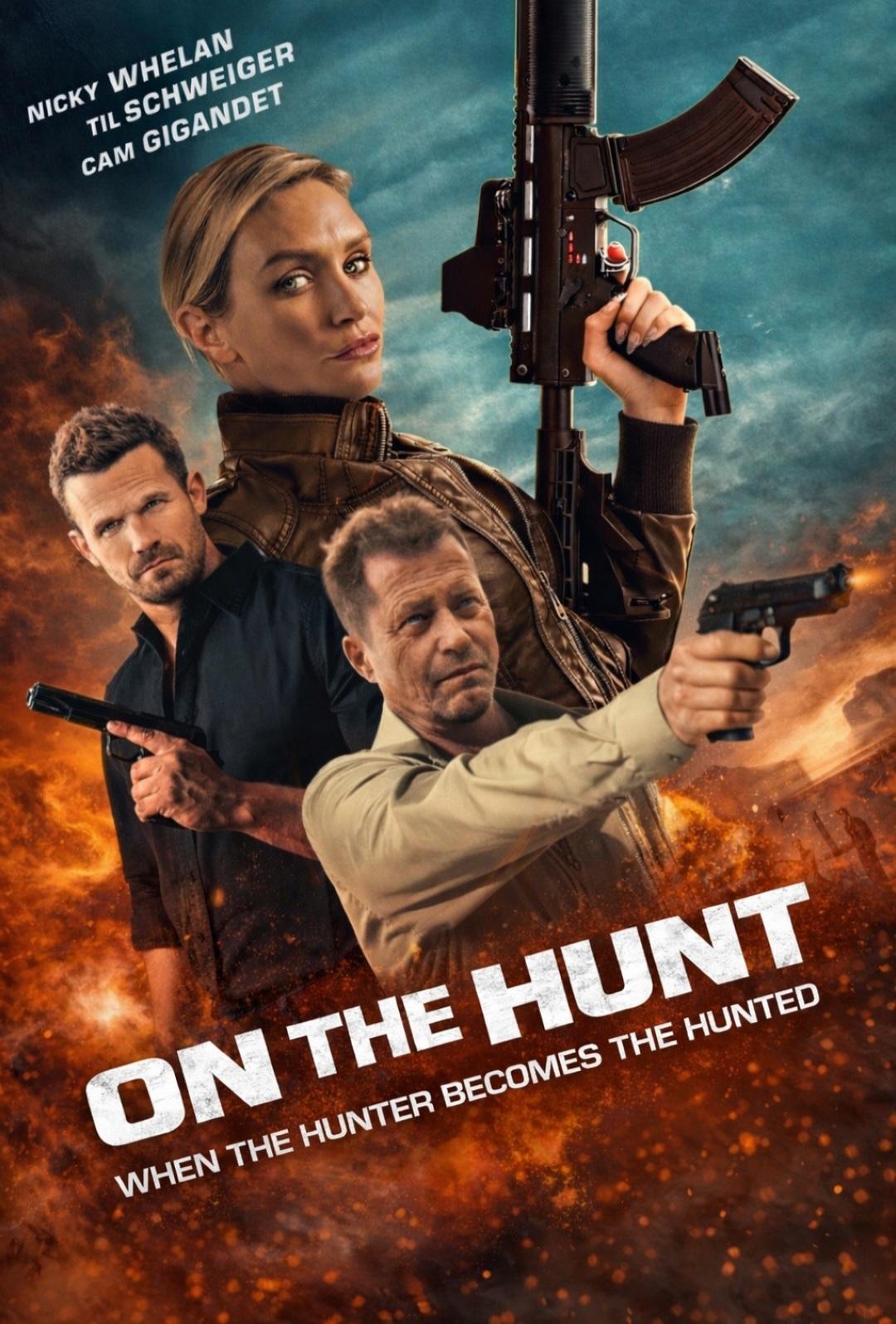 On the Hunt poster - similar to Pushpa 2: RELOADED [Hindi]