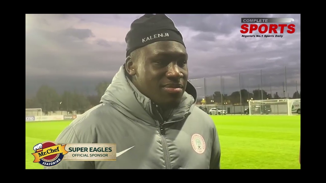 Bassey Reveals Secret Energiser - Super Eagles Reveal Their Winning Secrets! Complete Sports background