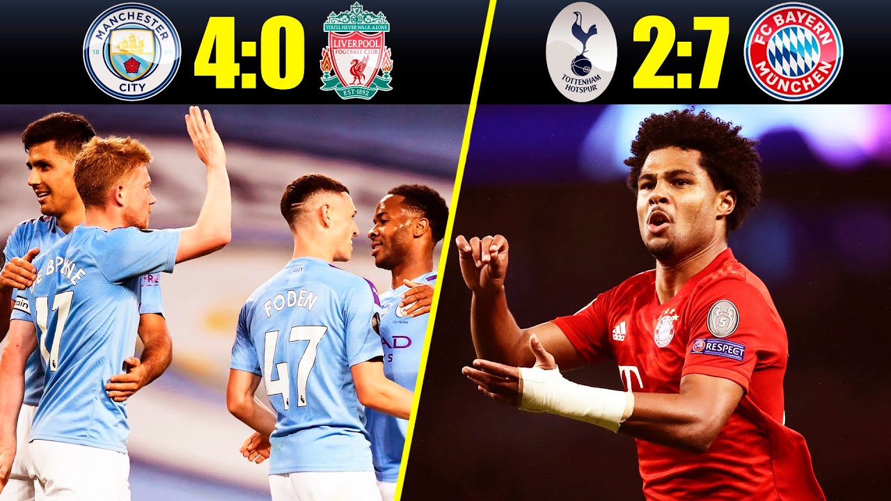 10 Most Humiliating Defeats In Matches Of Top Football Clubs • 2019/20 Season background