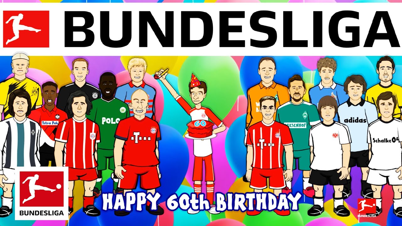 Happy 60th Birthday Bundesliga! Powered by 442oons backdrop