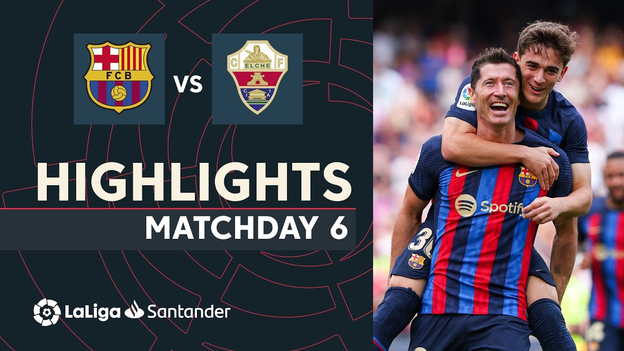 Resumen de FC Barcelona vs Elche CF (3-0) backdrop