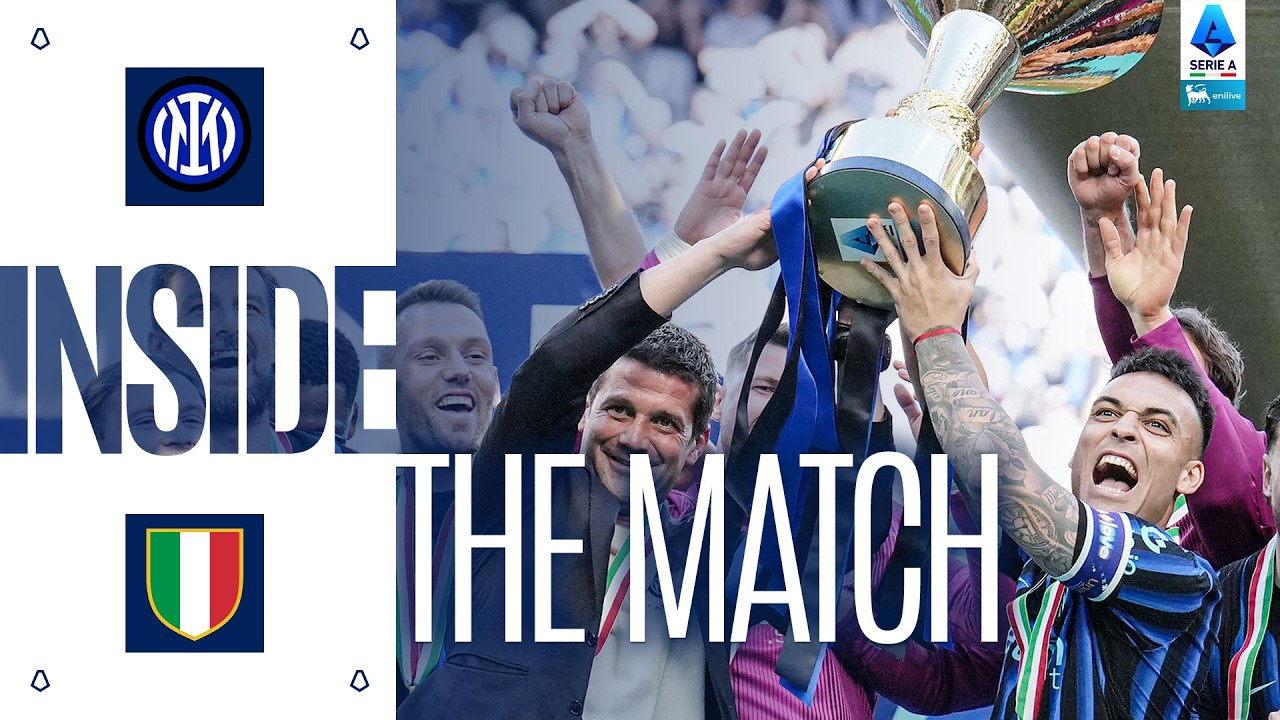 Behind the Scenes of Inter’s Scudetto | Inside the Match | Serie A 2025/26
