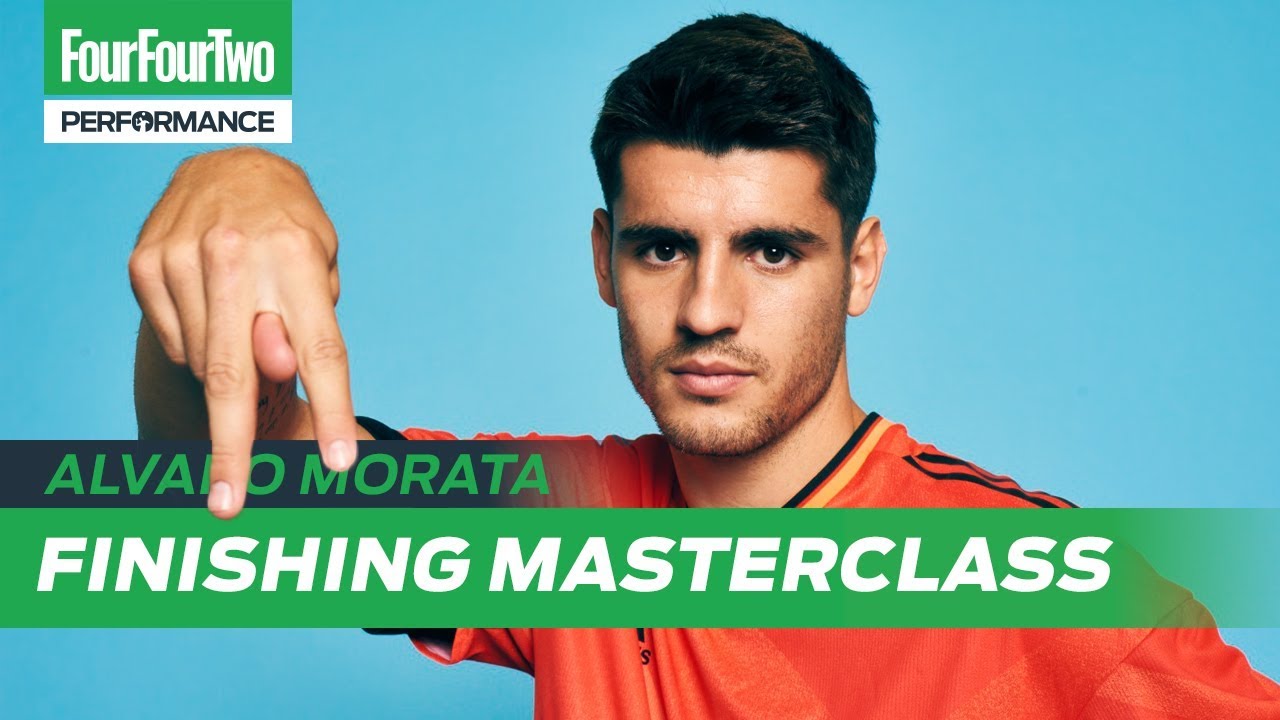 Alvaro Morata | Goalscoring masterclass | Train Like a Pro background