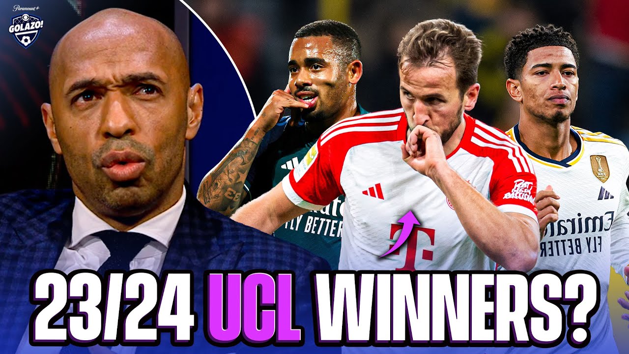 _______ will WIN the UCL! | Thierry Henry, Micah & Carragher's predictions | CBS Sports | UCL Today background