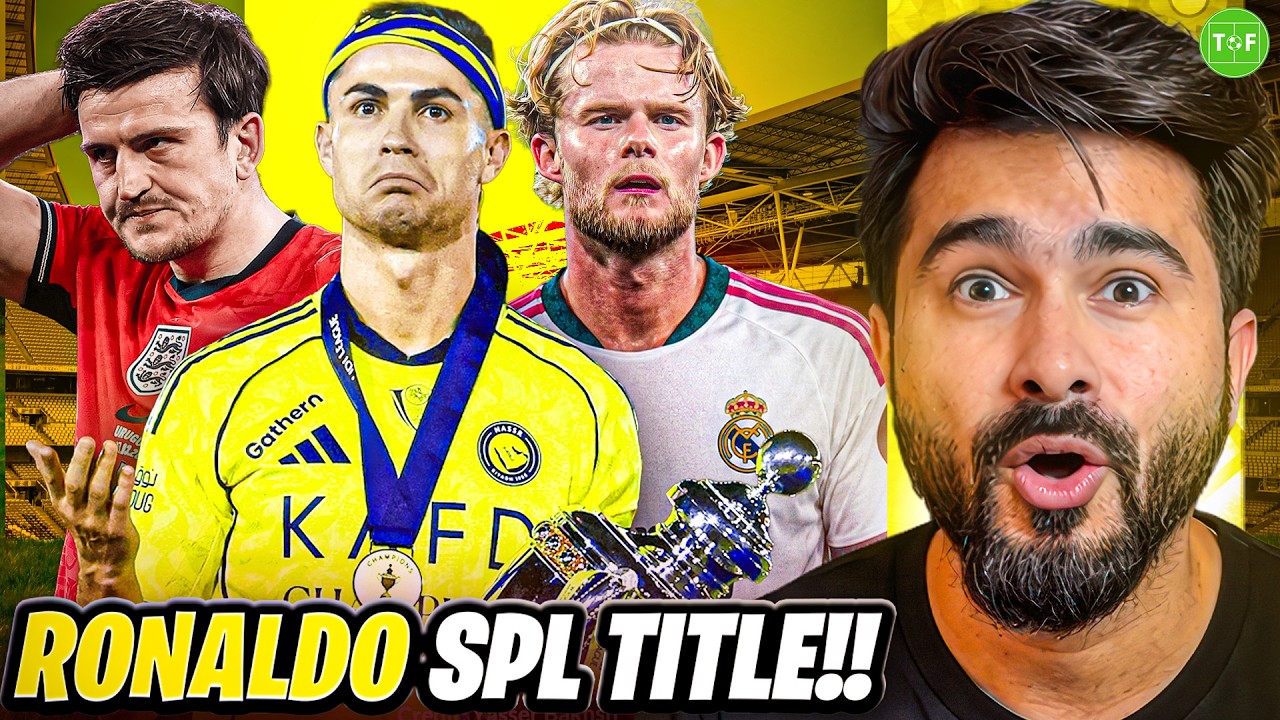 Ronaldo With Saudi League Title | Mourinho Wants Hjulmand | England Leave Maguire, Palmer Home