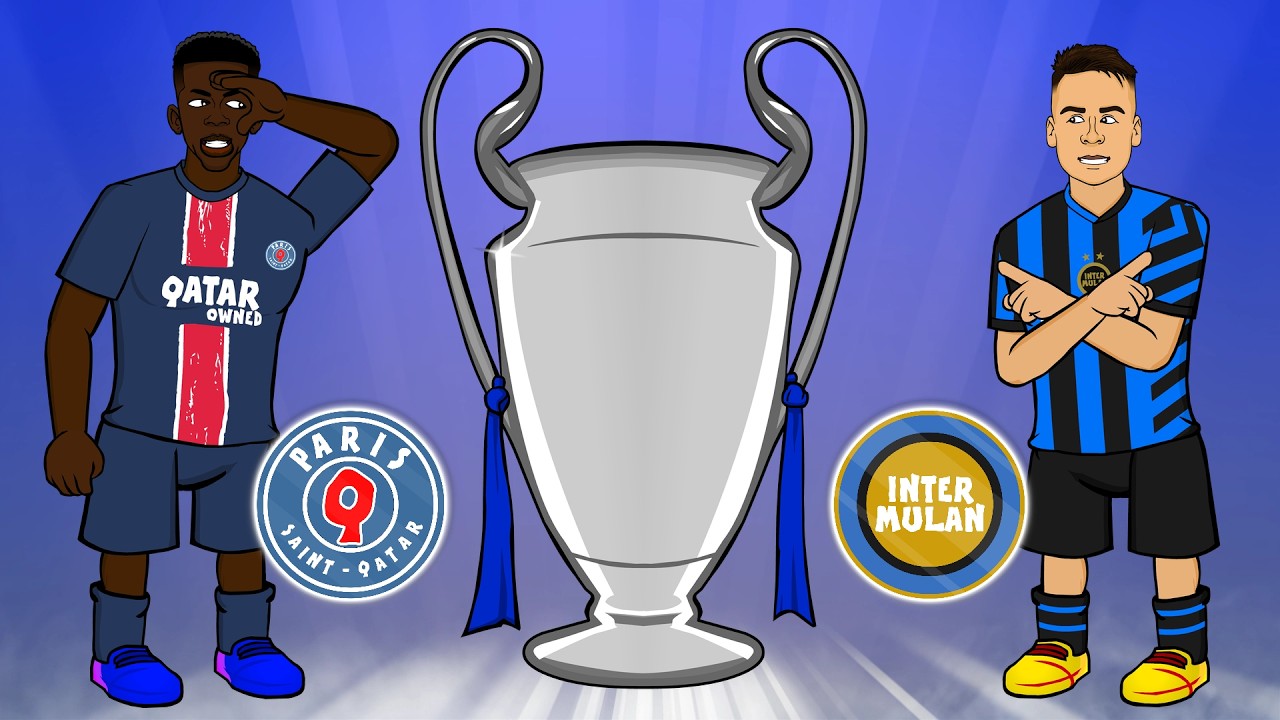 Who will win the Champions League Final 2025?ЁЯПЖ Footballers Predict! (PSG vs Inter Milan) background